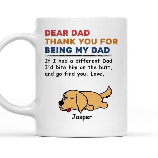 Discover Bite The Butt - Personalized Custom Coffee Mug 