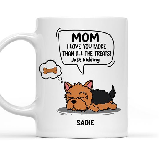 Discover Just Kidding - Personalized Custom Coffee Mug 