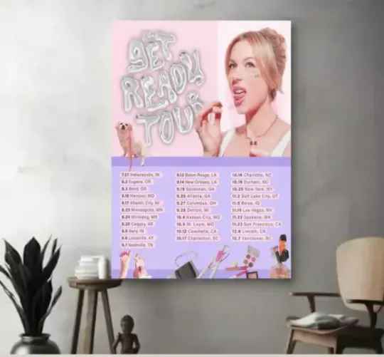 Discover Iliza - The Get Ready Tour 2024 Poster  Shipping From US