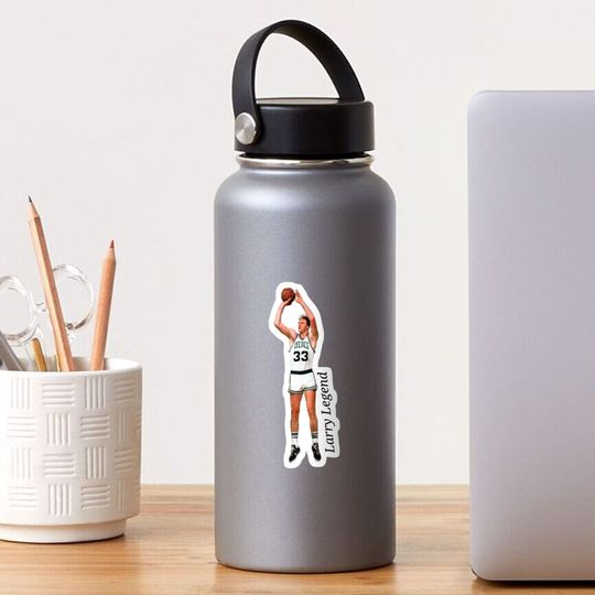 Discover Larry Bird Sticker