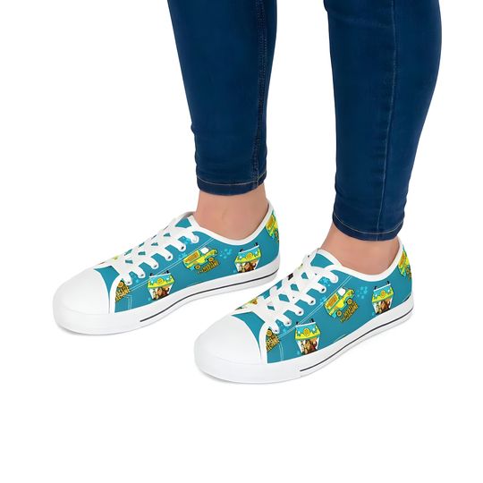 Discover Scooby Doo Blue Women's Low Top Sneakers