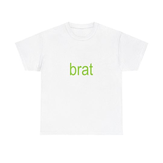 Discover BRAT GREEN - Brat Charlie XCX- inspired T-Shirt - Unisex