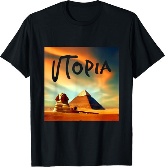 Discover Utopia Rap Trap Hip Hop Music T-Shirt