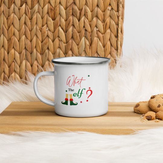 Discover What the Elf? -  Enamel Mug
