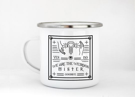 Discover We Are The Weirdos Mister Enamel Mug | The Craft Movie | The Craft Mug