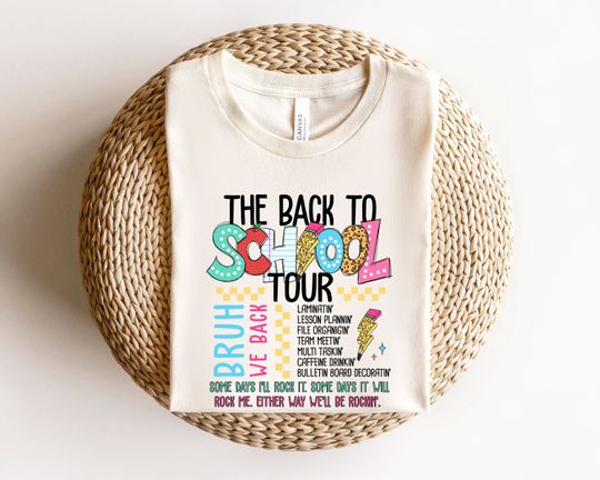 Discover Back to School Teacher Tour T-Shirt