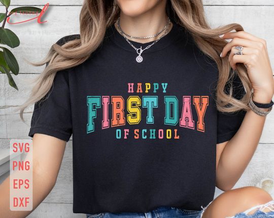 Discover Happy First Day of School Shirt