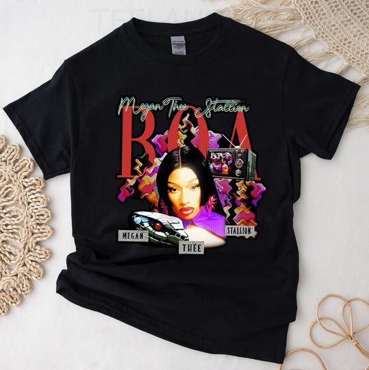 Discover Vintage Megan Thee Stallion 90s Shirt  Embrace the Iconic Legacy of Rap
