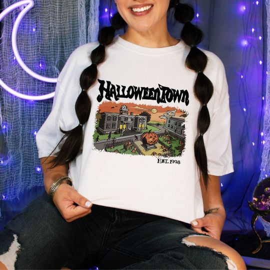 Discover HalloweenTown 1998 Vintage Shirt, Halloween Party Shirt, HalloweenTown Fall