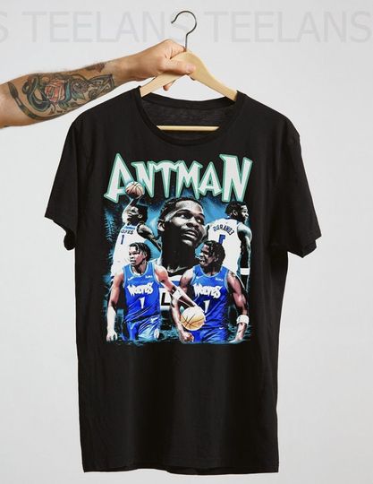 Discover Honor Anthony Edwards with Our Vintage Graphic Tee Shirt