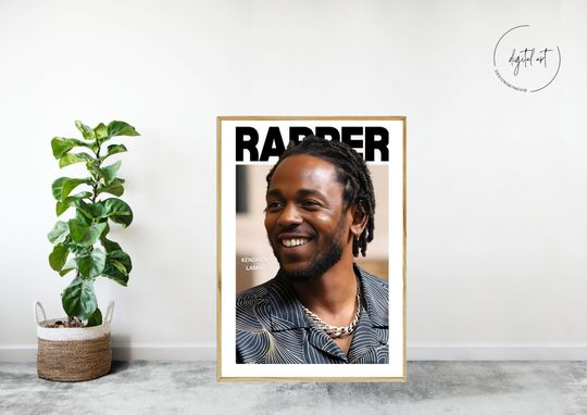 Discover Kendrick Lamar Poster, Kendrick Lamar Rapper Poster