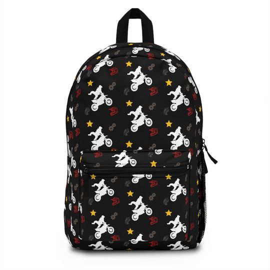 Discover Dirt Bike Bag, Motocross Backpack, School Backpacks