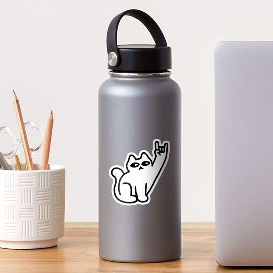 Discover Cats Like Metal Sticker