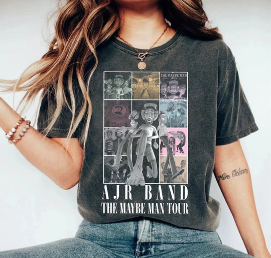 Discover A.J.R Music Band Shirt, A.J.R The Maybe Man Tour 2024 Shirt