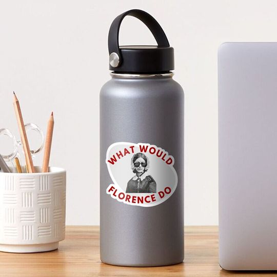 Discover What would florence do Sticker