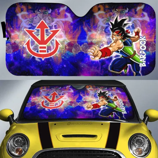 Discover Bardock Car Sunshade Characters Dragon Ball Car Accessories