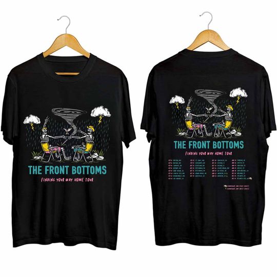 Discover The Front Bottoms - Finding Your Way Home Tour 2024 Shirt