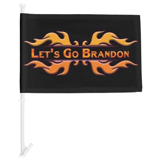 Discover Let's Go Brandon Car Flag