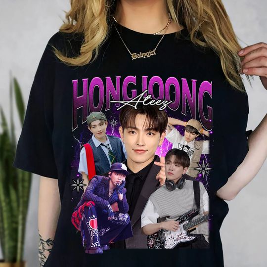 Discover Hongjoong Kpop Shirt, Hongjoong Ateez Kpop Sweatshirt