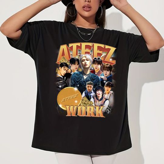 Discover Ateez Graphic Work Shirt
