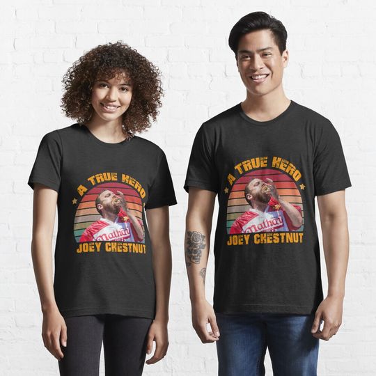 Discover Joey Chestnut A True Hero Artwork Classic T-Shirt