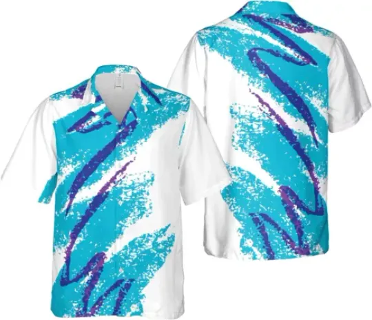 Discover Paper Cup AOP Hawaiian Shirt The 90S Jazz Solo