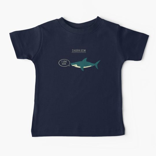 Discover Sharkasm Baby T-Shirt