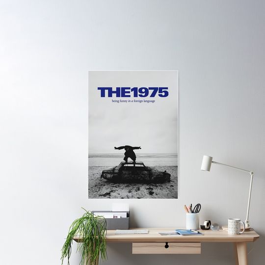 Discover THE Bestselling Albums Indie Band//People On Broken Car Poster Poster
