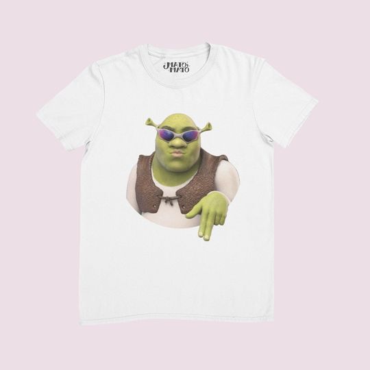 Discover Shrek Meme Shirt, Funny Tshirt, Cool Graphic Print Tee, Shrek Gifts
