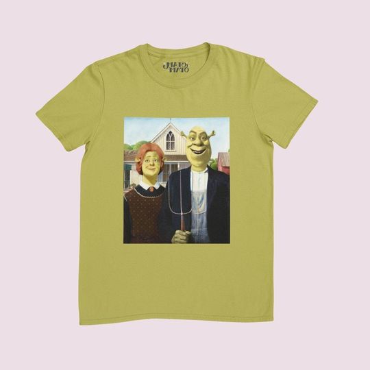 Discover Shrek T-shirt, Meme, Funny, Shrek Parody, Direct To Film Print, Unisex