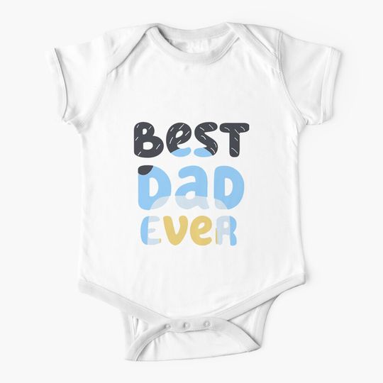 Discover Best Dad Ever Bandit Baby Onesie