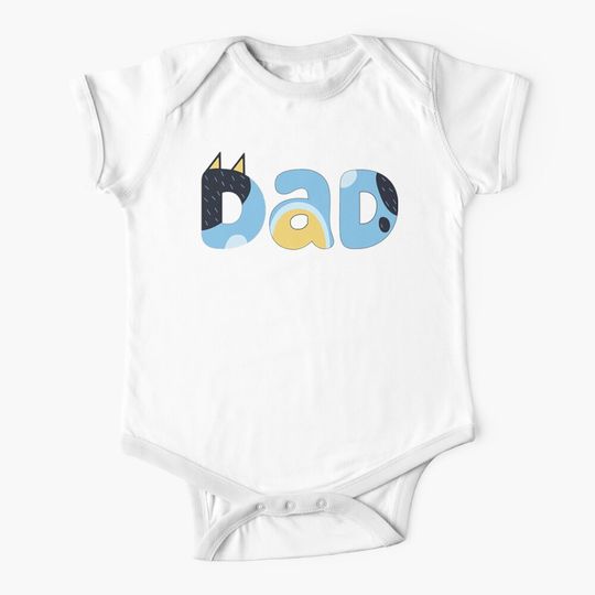 Discover I love dad Baby Onesie