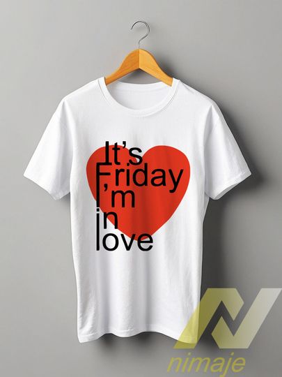 Discover The Cure T Shirt, The Cure Its Friday Im In Love Shirt