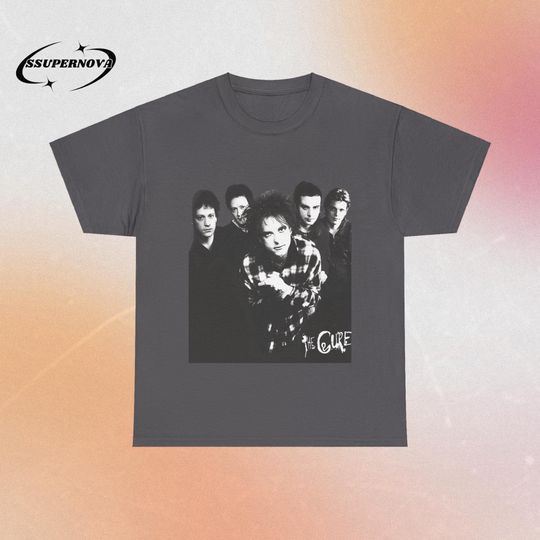 Discover The Cure Tee, Rock Band Tee Gift for Him Alternative Indie Rock