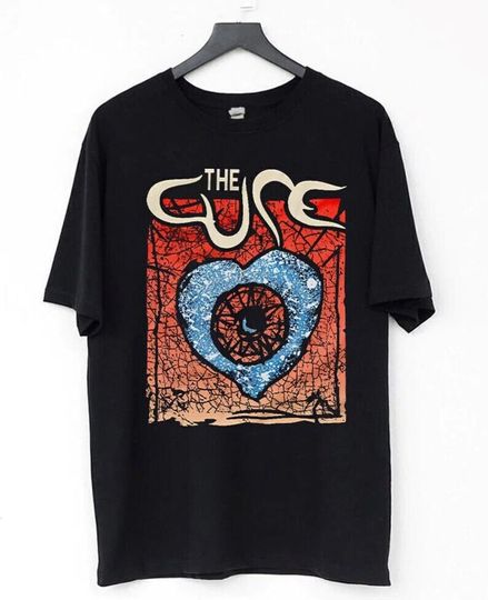 Discover Vintage 1992 The Cure Wish Tour T-Shirt, The Cure Rock Band Shirt