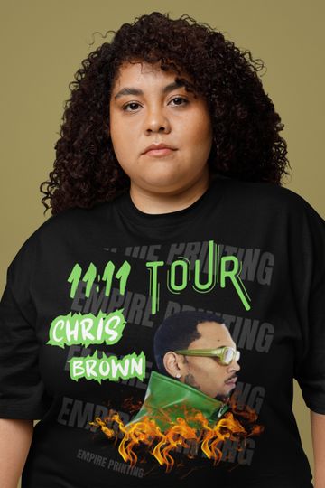 Discover Chris Brown T-SHIRT | 2024 Concert | R&B | 11:11 TOUR | BREEZY | Chris Brown Concert