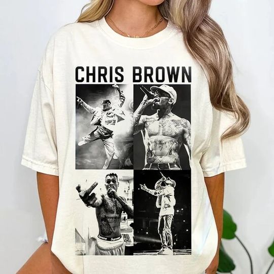 Discover Chris Brown 11 11 Tour 2024 Shirt