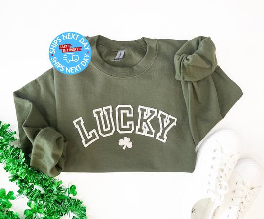 Discover Lucky St. Patrick's Day Sweatshirt