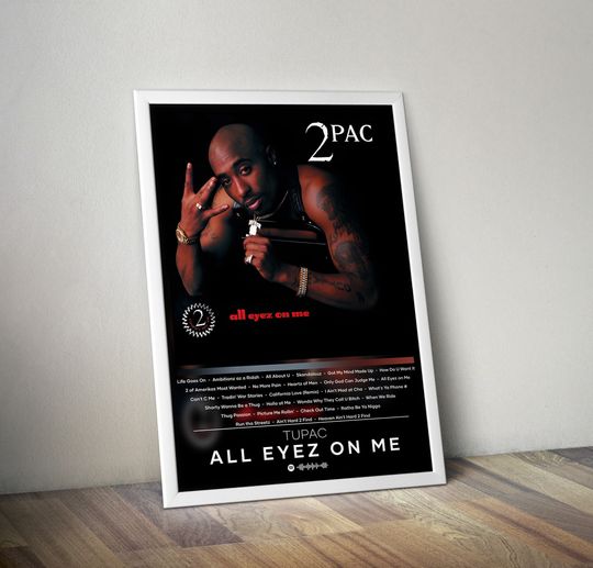Discover Tupac All Eyez On Me Album Poster
