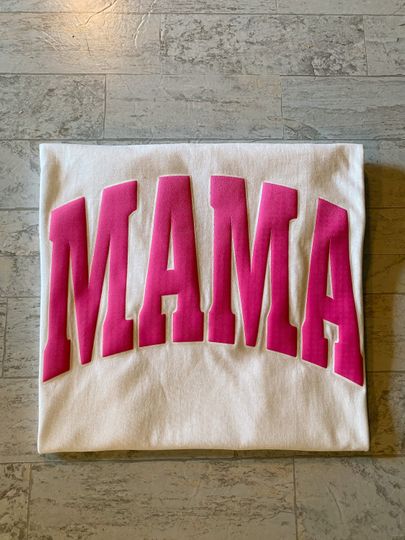 Discover Mama Embossed Shirt, Mama Shirt, Mom Life, Mothers Day Gift