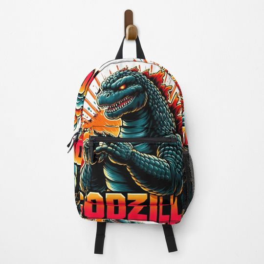 Discover god zilla art Backpack