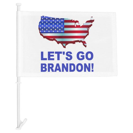 Discover LET'S GO BRANDON CAR FLAG