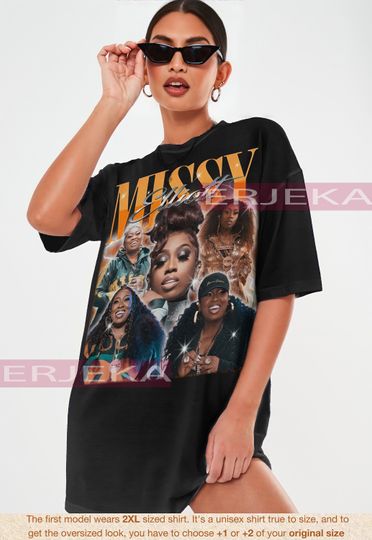 Discover Vintage Missy Elliot T-Shirt Tribute
