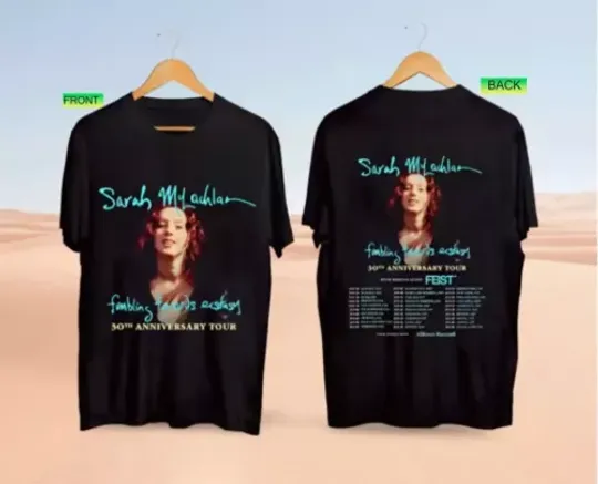 Discover Sarah McLachlan Music Tour Shirt 2024 Unisex For Fans