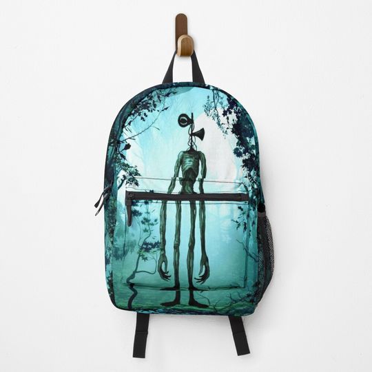 Discover Siren head in horror background  Backpack