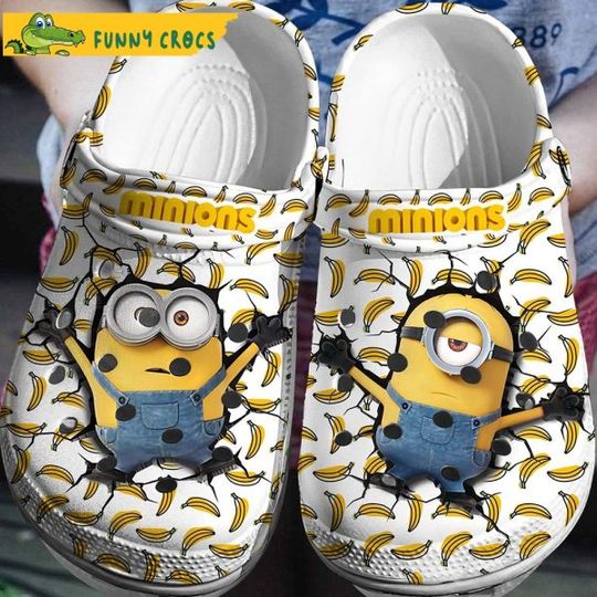 Discover Banana Minion Clogs Shoes