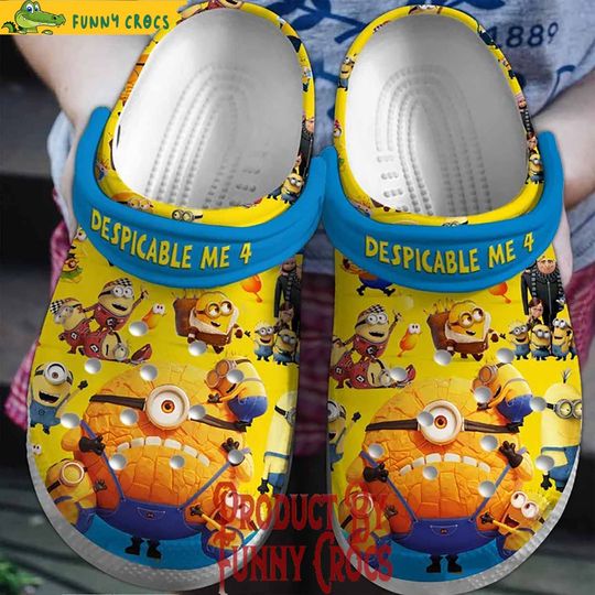 Discover Despicable Me 4 Minion Clogs Shoes