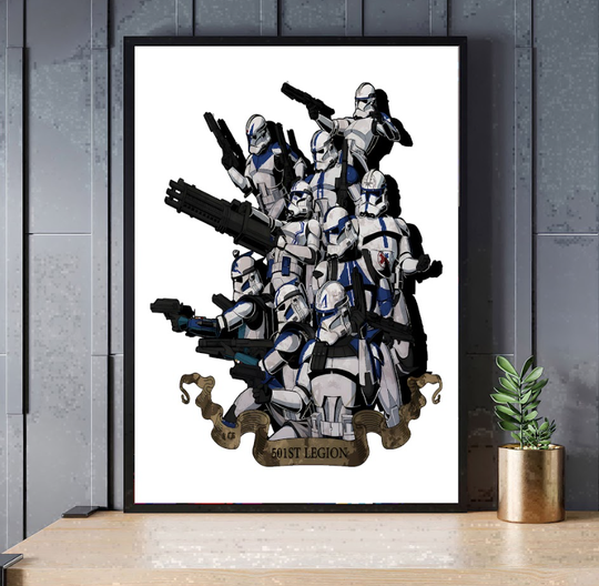 Discover 501st Premium Matte Vertical Poster