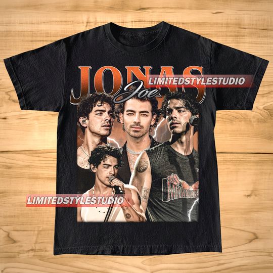 Discover Vintage Joe Jonas T-Shirt, The Jonas Brothers Shirt
