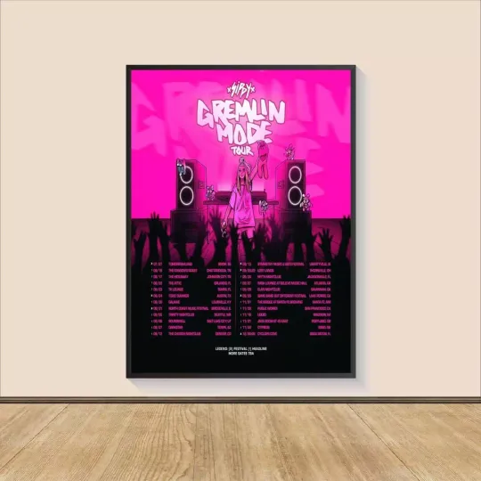 Discover SIPPY The Gremlin Mode Tour 2024 Poster